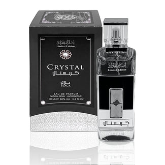 عطر كريستال بلاك من أرض الزعفران للعطور