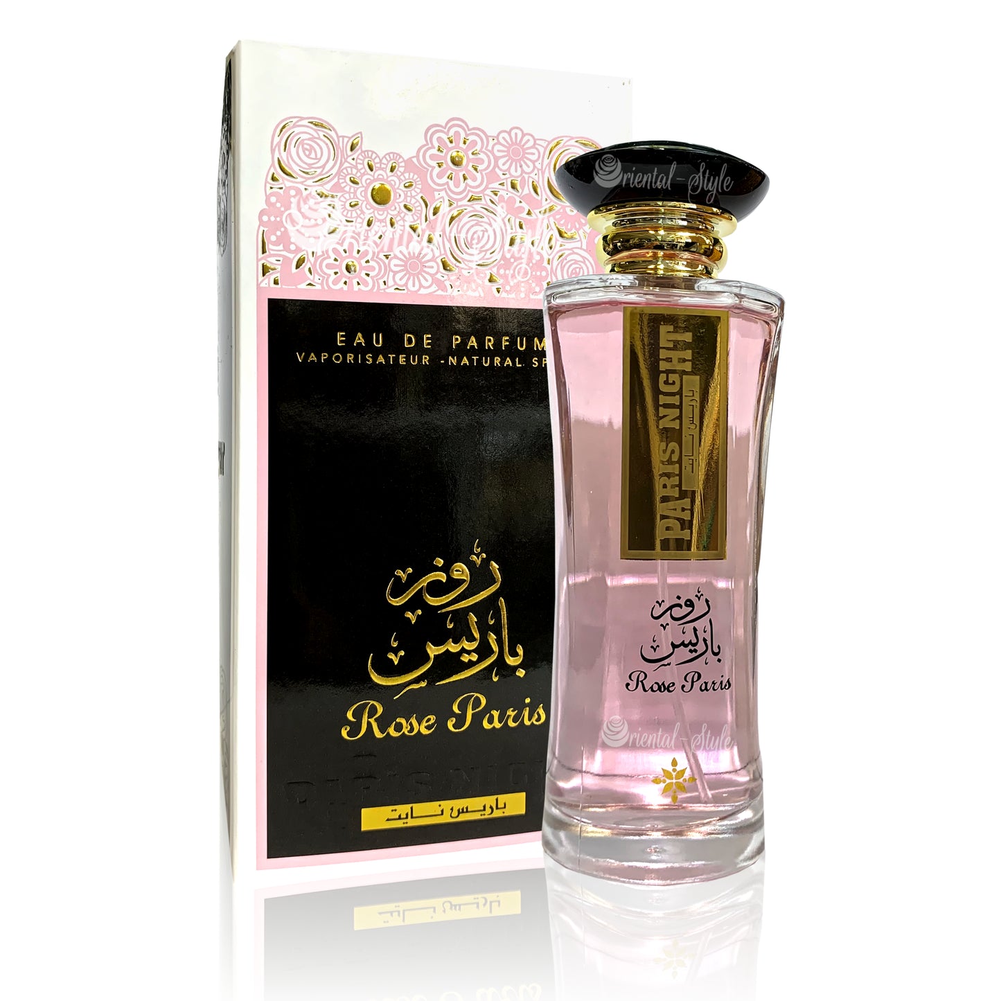 عطر أرض الزعفران روز باريس نايت أو دو بارفان