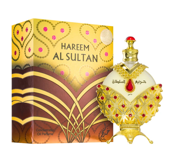 زيت عطري خدلج حريم السلطان الذهبي 35 مل