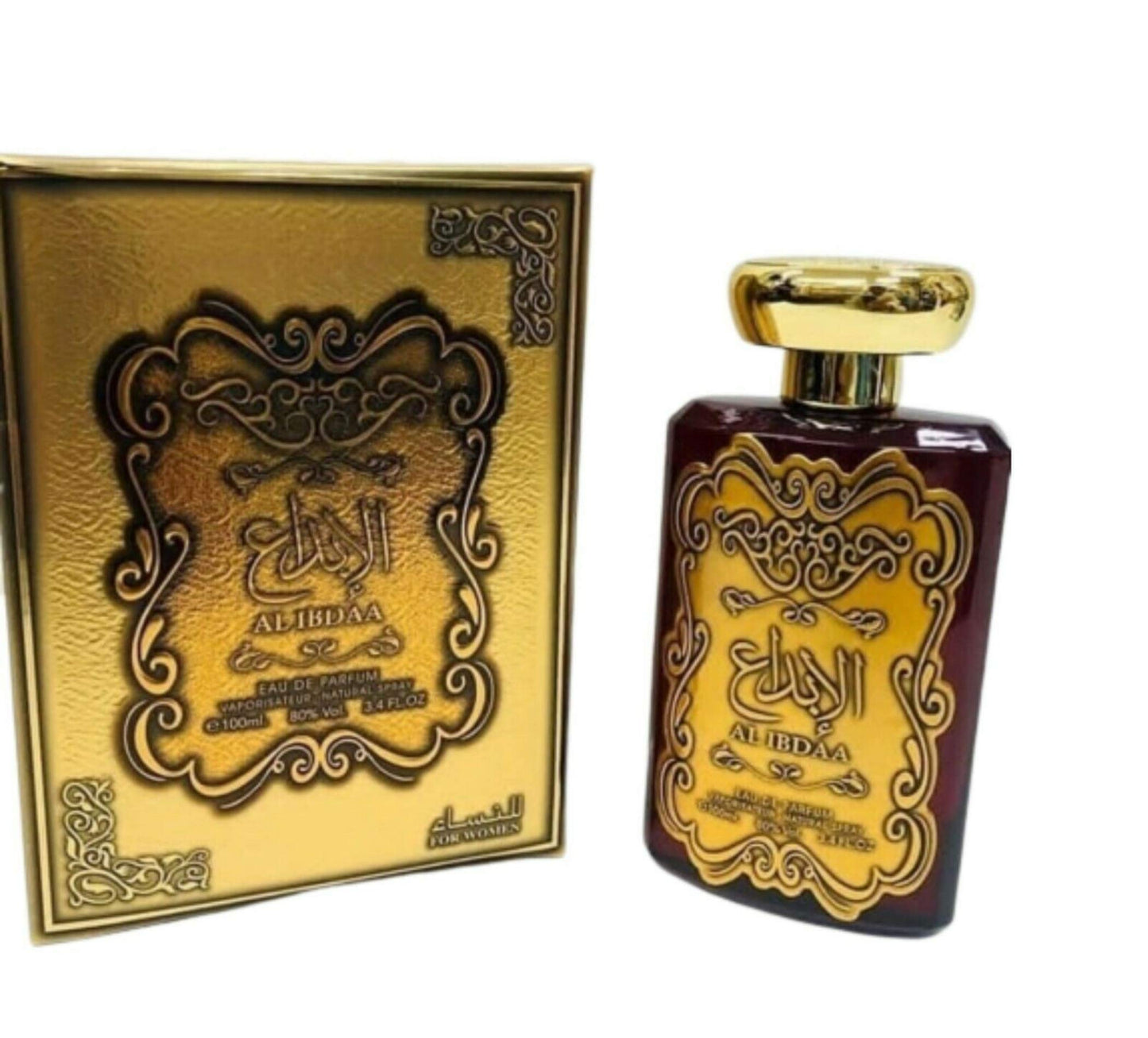 عطر ارض الزعفران الابداع الذهبي او دي بارفان 100 مل 