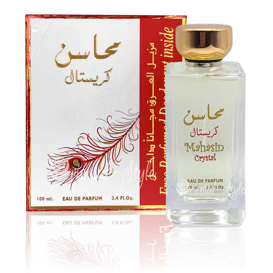 Mahasin Crystal Ard Al Zaafaran Eau de Parfum Perfume Floral Fresh